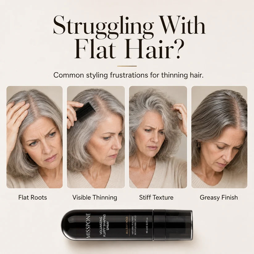 Volumizing Hair Styling Spray - A professional-grade volumizing spray designed