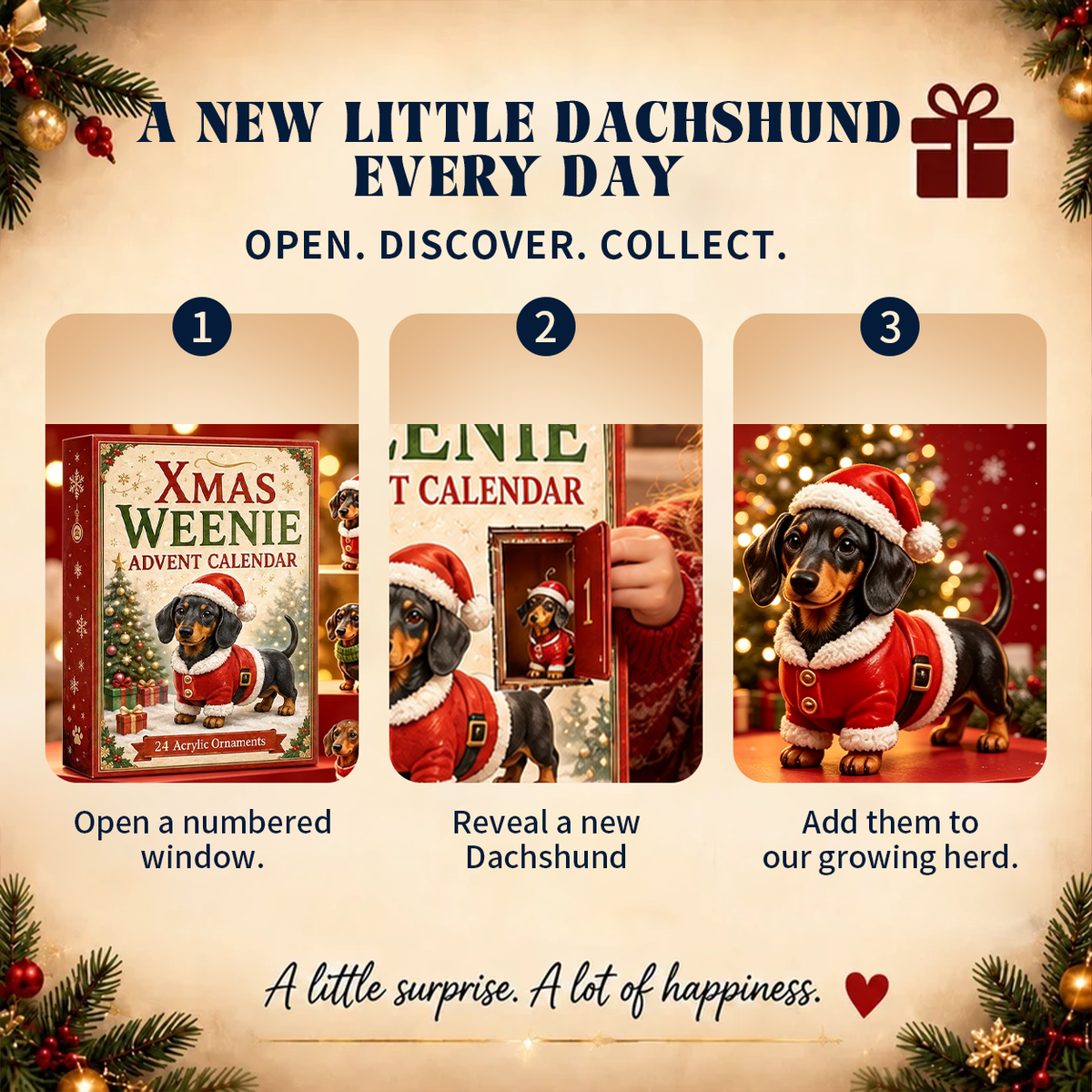 24 Days of Christmas Magic 🐶 Meet a New Dachshund Every Morning Until Christmas