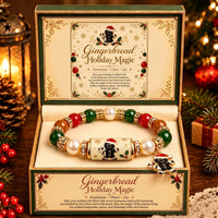 Black Gingerbread Man Bracelet