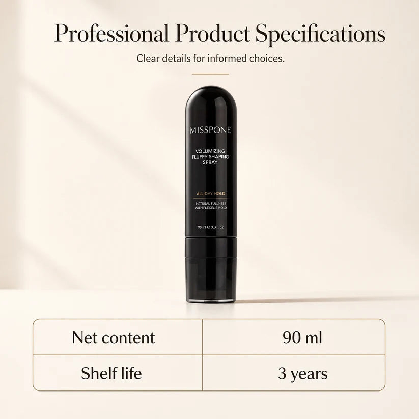 Volumizing Hair Styling Spray - A professional-grade volumizing spray designed