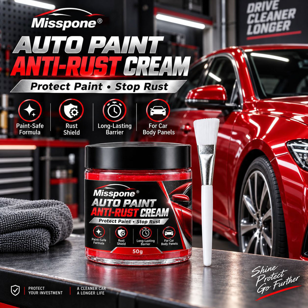 Car Metal Rust Repair Paste