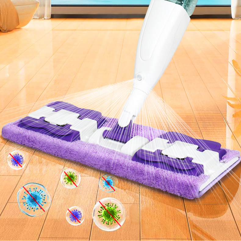 35cm Clip-On Spray Mop (with 2 Microfiber Cloths)