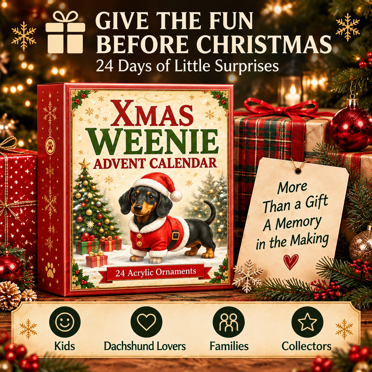 24 Days of Christmas Magic 🐶 Meet a New Dachshund Every Morning Until Christmas