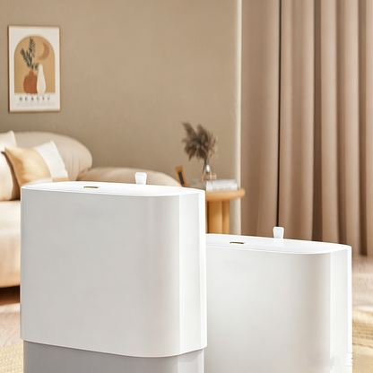 Slim Gap Pressure-Mounted Trash Bin - Medium Size
