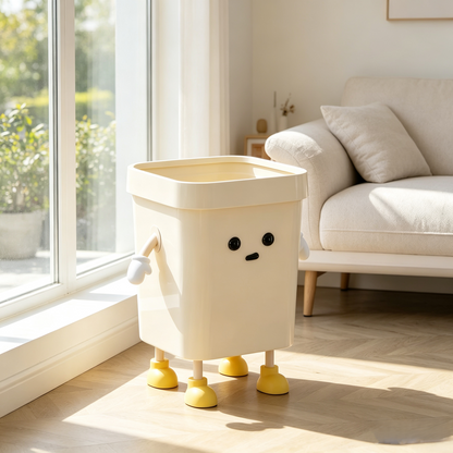 Cartoon Trash Can